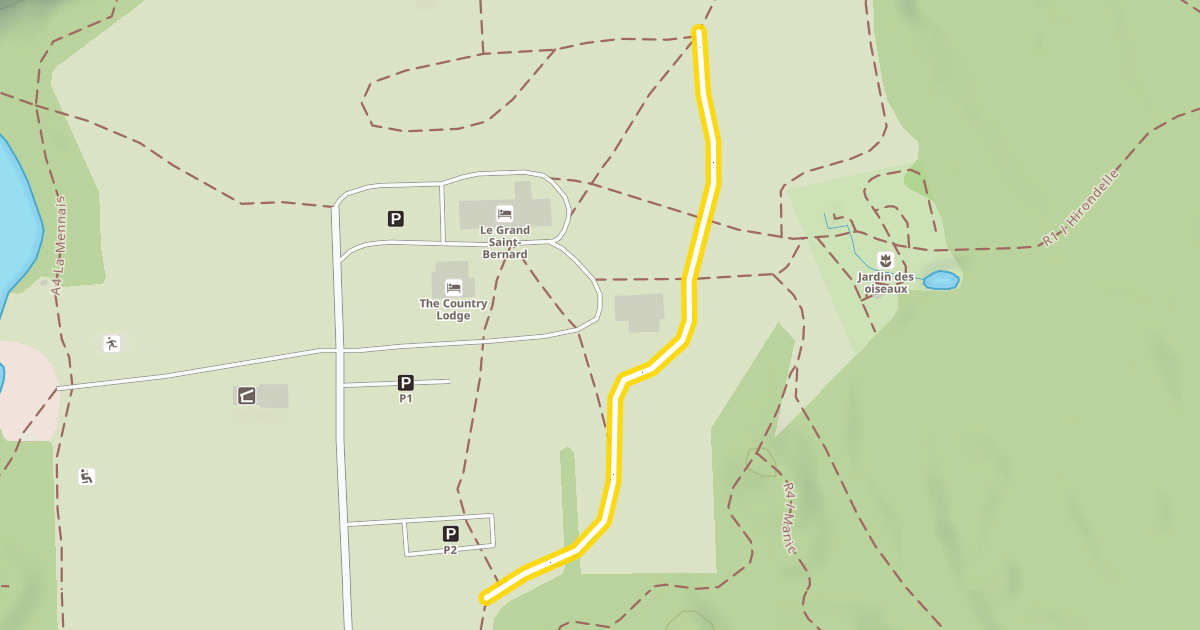 Map preview of A1 Grande-Allée