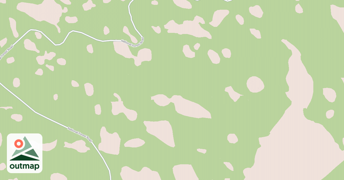 Map of USFS Motor Vehicle Use Map Roads {29D10ED9-8562-4F8A-B41C-CEEED0E250B7}