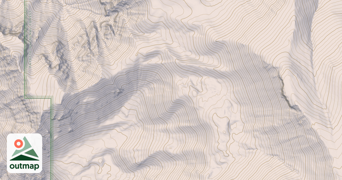 Map of GROUSE CREEK/GRIZZLY CREEK