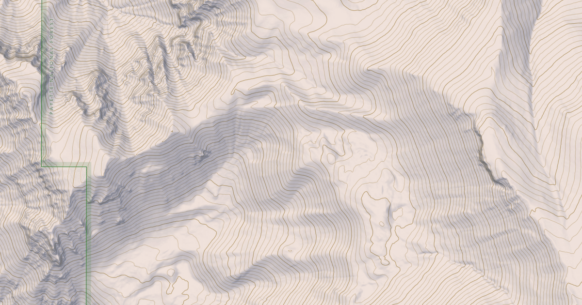 Map preview of GROUSE CREEK/GRIZZLY CREEK