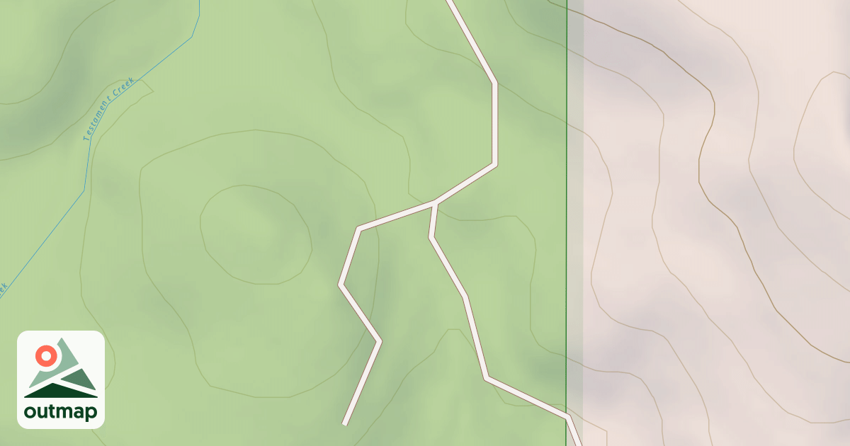 Map of Special Test Trail