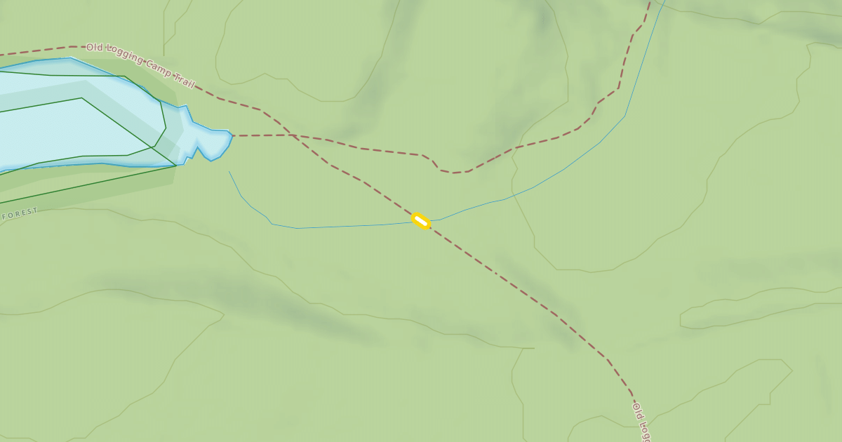 Map preview of Old Logging Camp Trail