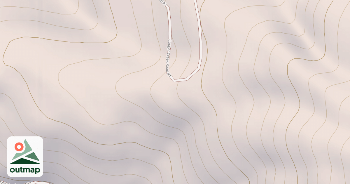 Map of COUGAR CREEK #3
