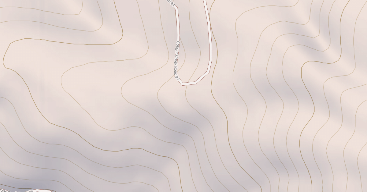 Map preview of COUGAR CREEK #3
