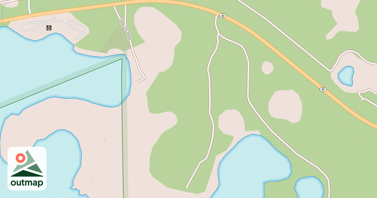 Map of USFS Motor Vehicle Use Map Roads {3245875A-BA1D-42E2-BE77-C63DEE23BA00}