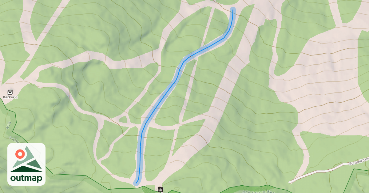 Map of Upper Sunday Punch