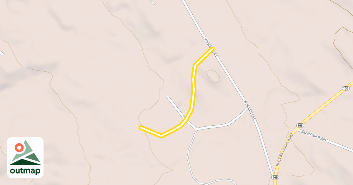Map of Betty Whitney Trail