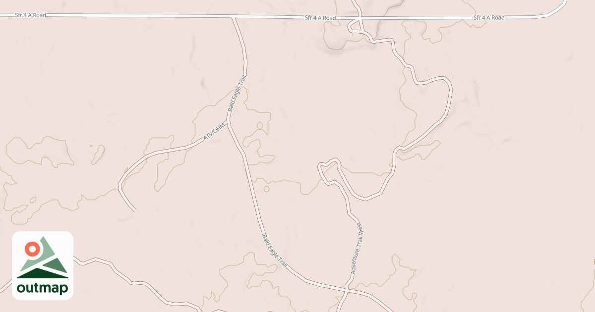 Map of Washington/Ramsey Trail