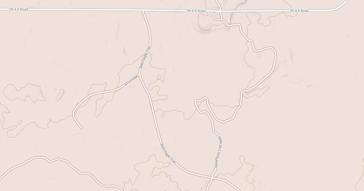 Map preview of Washington/Ramsey Trail
