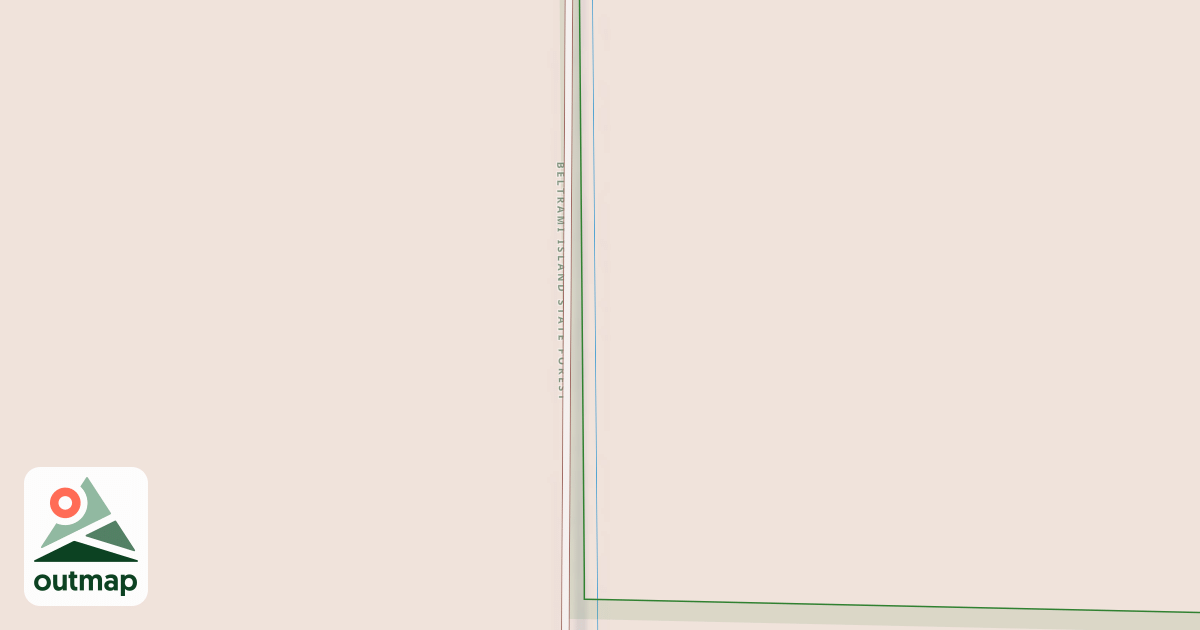 Map of Fourtown-Grygla Trail System