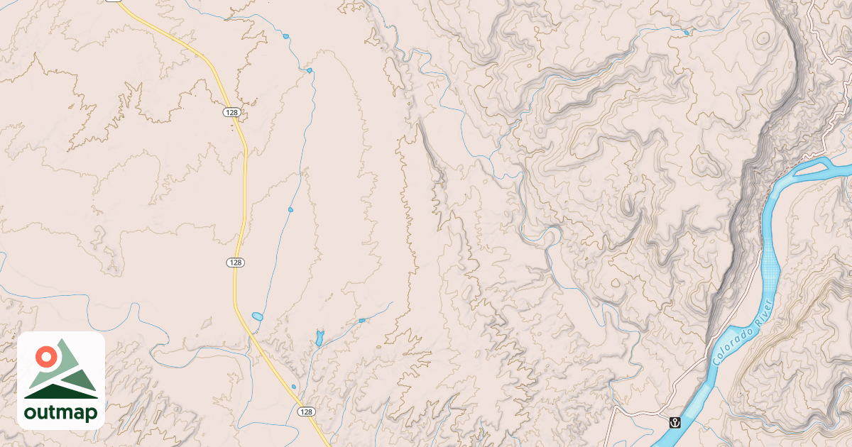 Map of BLM National GTLF Public Motorized Roads 3230b531-0c43-41e1-972d-19260cded5b1