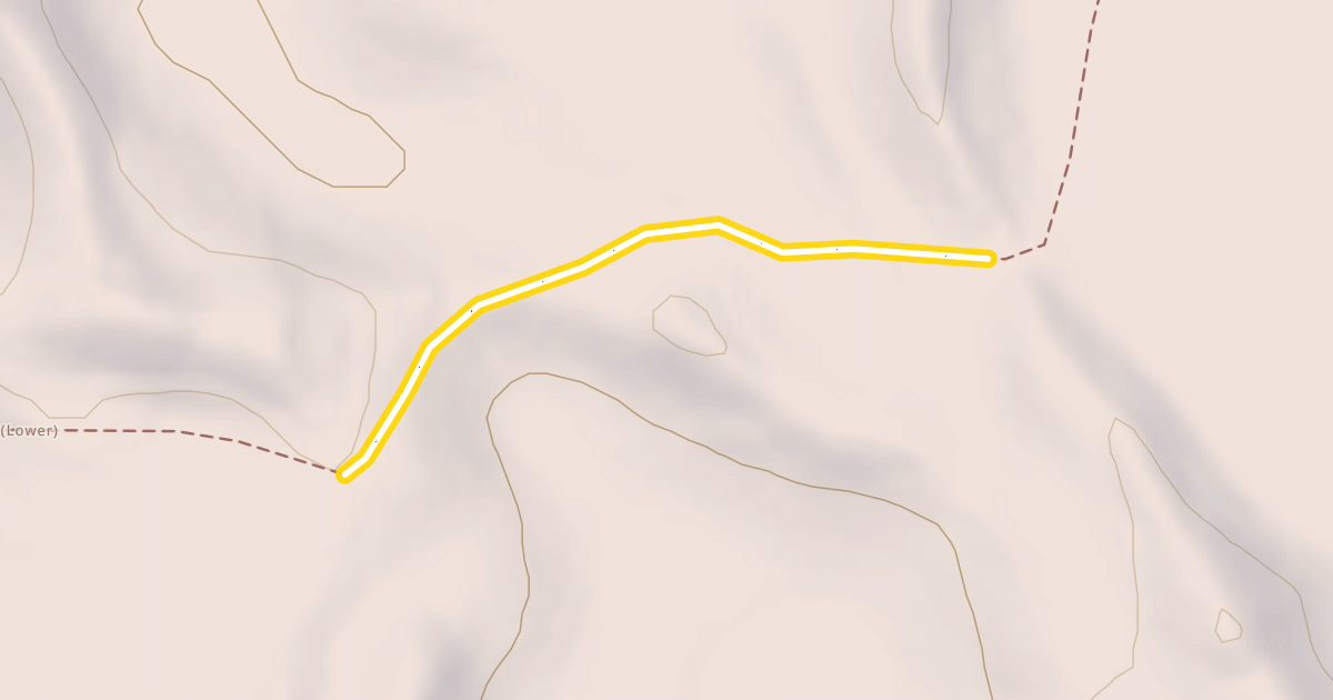 Map preview of Winthrop Trail (Lower)