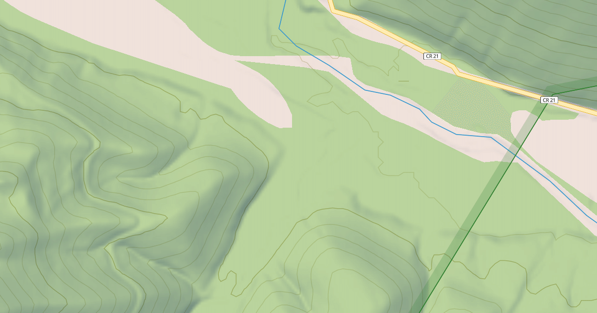 Map preview of MAIL ROUTE