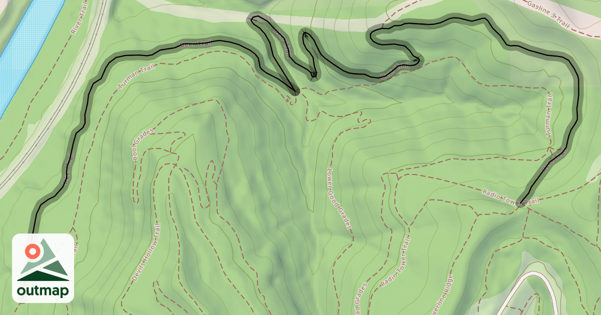 Map of Deer Trail