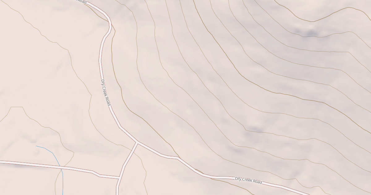 Map preview of DRY CREEK