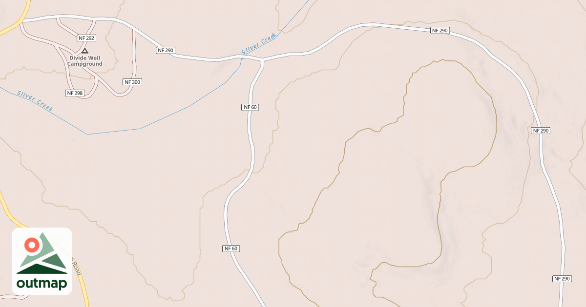 Map of USFS Motor Vehicle Use Map Roads {B10D1AAA-DF81-4238-92AC-DDDB35094D0E}