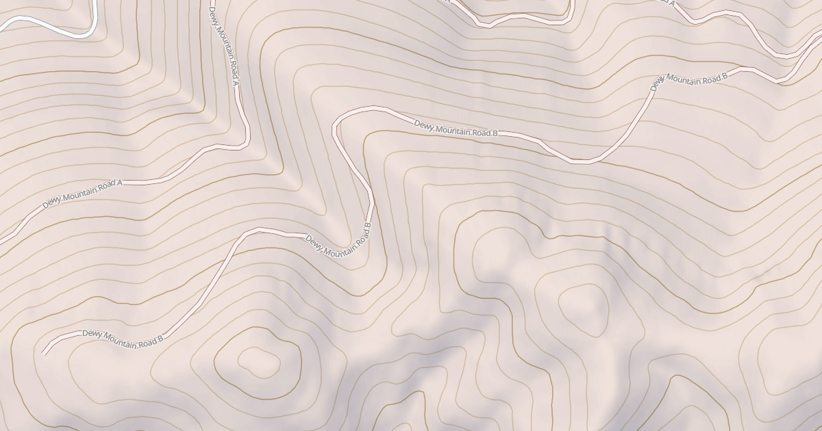 Map preview of DEWEY MOUNTAIN B