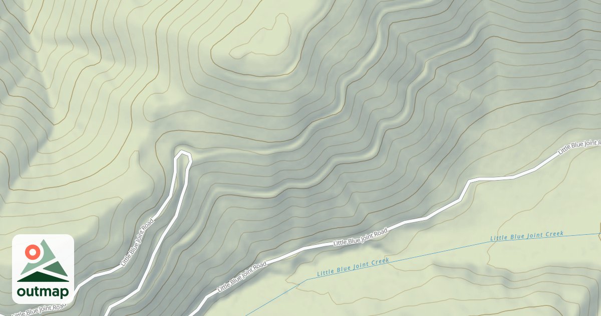 Map of (FDR) LITTLE BLUE JOINT