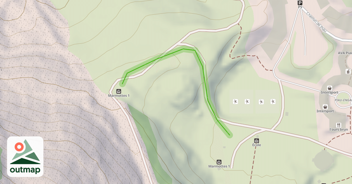 Map of Marmottes