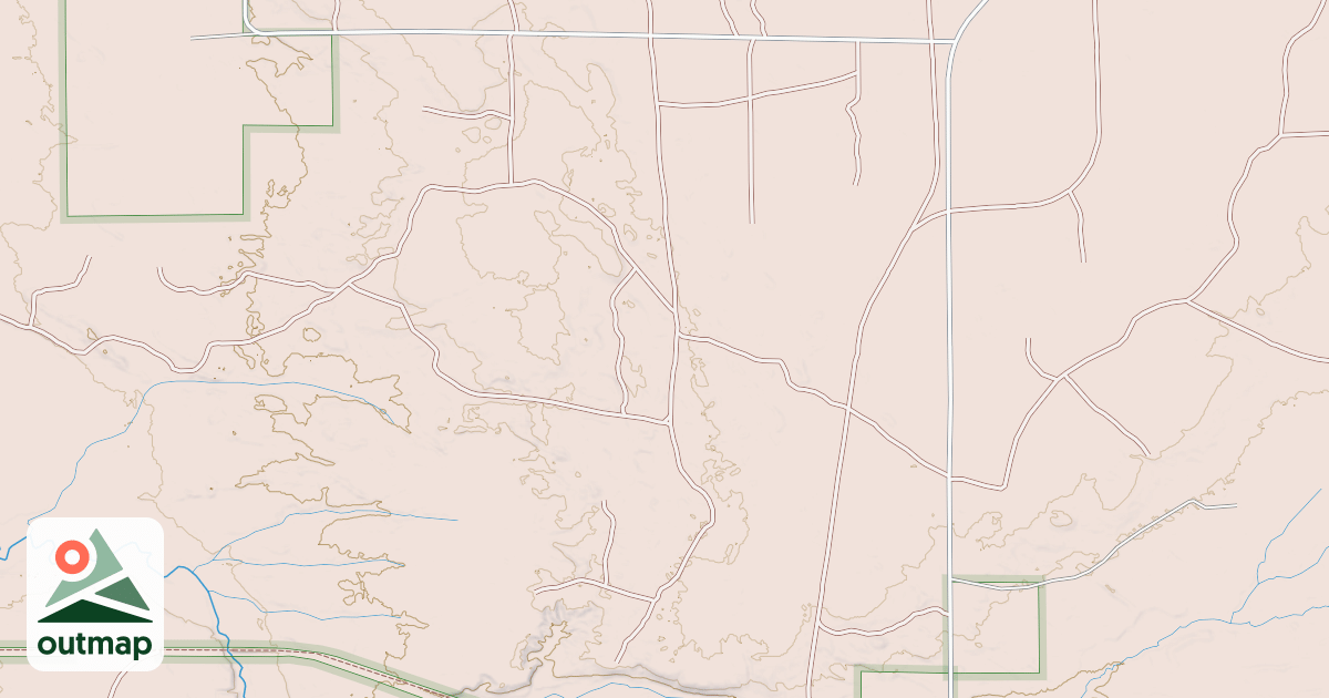 Map of CREEK NUMBER EIGHT