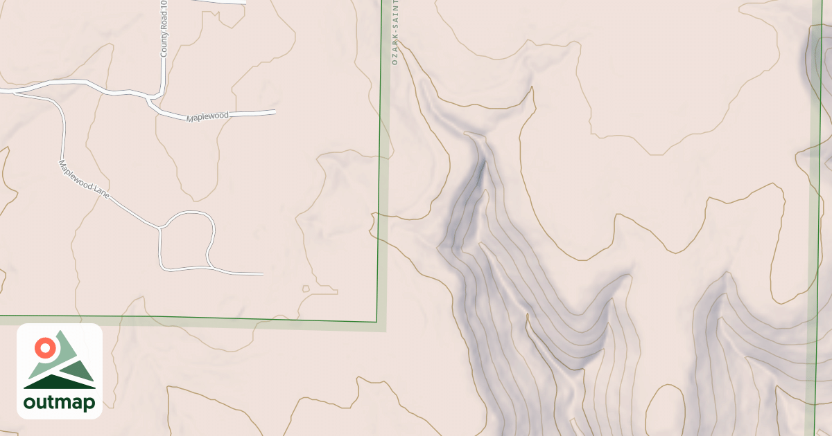 Map of MARTIN SPRINGS