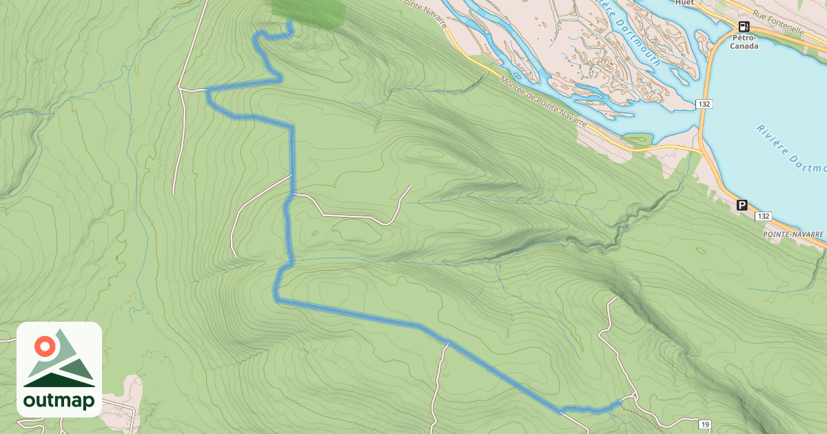 Map of Béchervaise à Pesaq