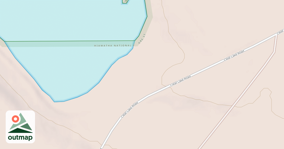 Map of CLEAR LAKE SPUR J