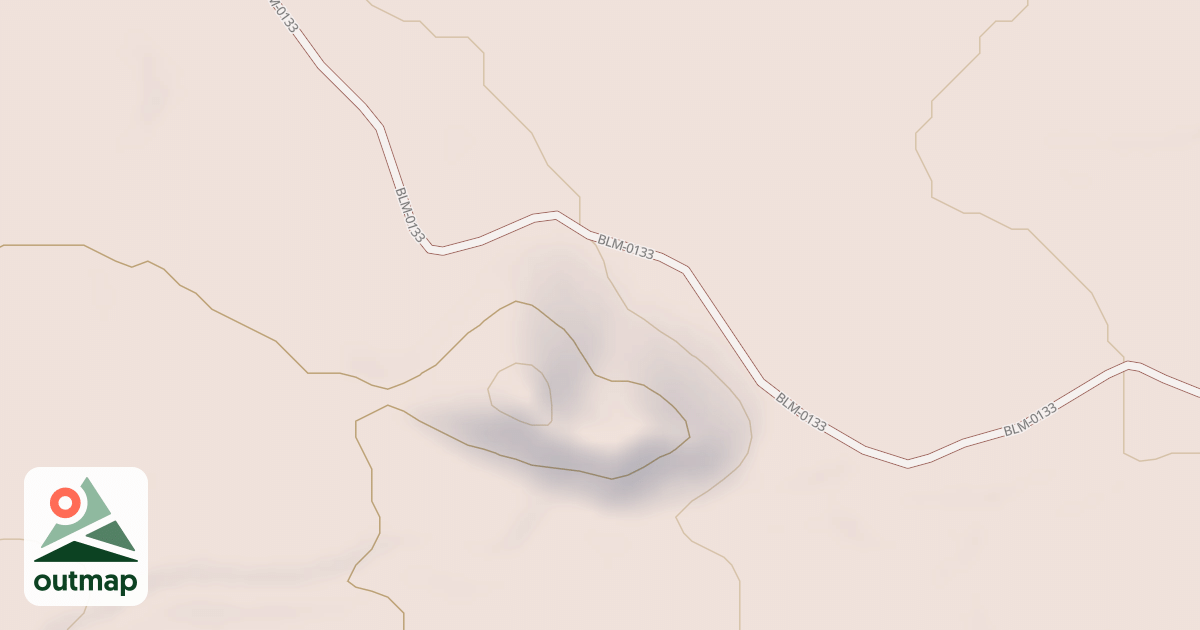 Map of BLM National GTLF Public Motorized Roads 16b1e81e-4948-4759-9ca2-c4fc8f26a882