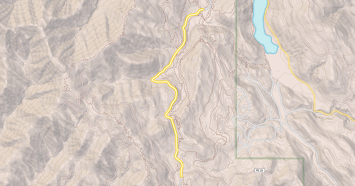 Map preview of Thompson Road