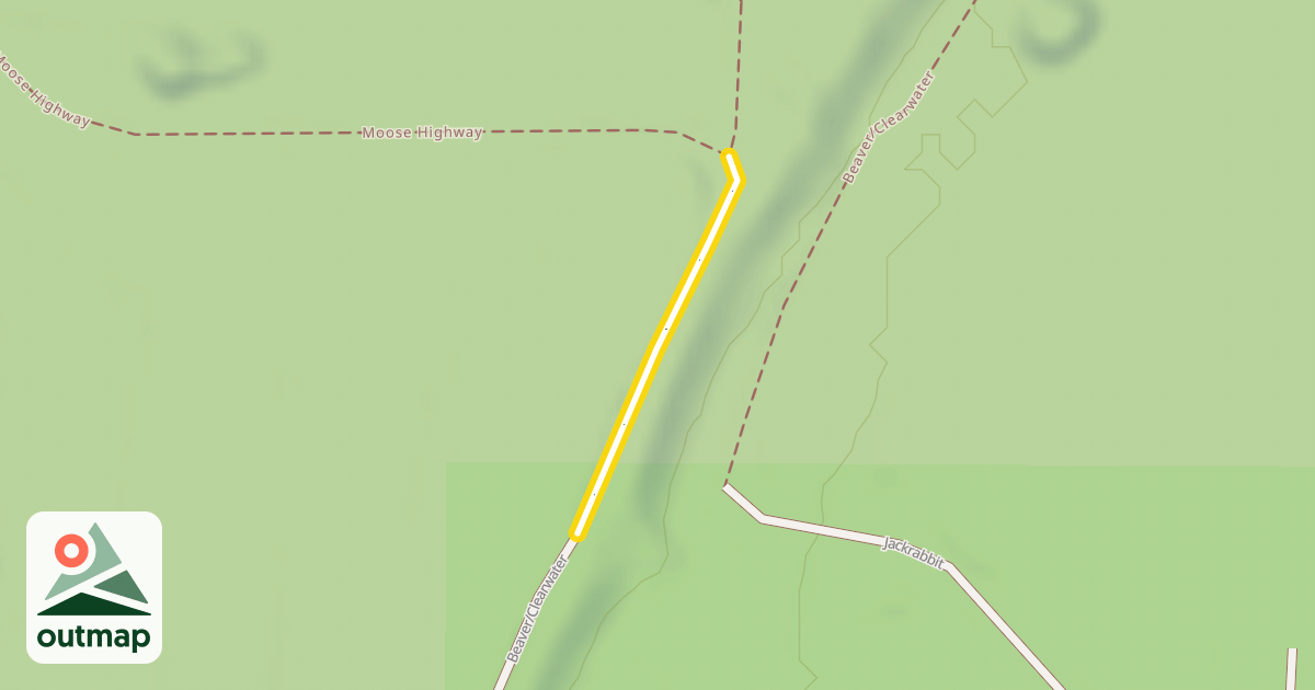 Map of Beaver/Clearwater