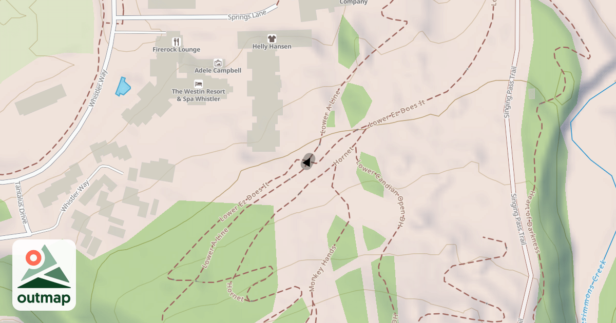 Map of Lower A-Line