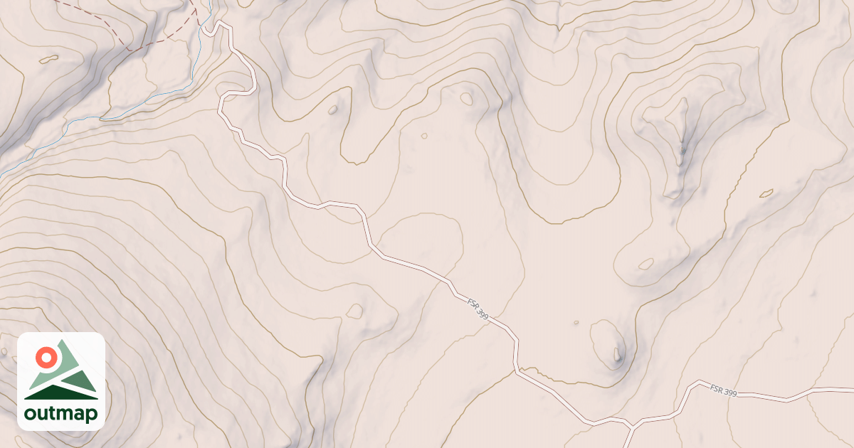 Map of SOUTH ROCK CREEK