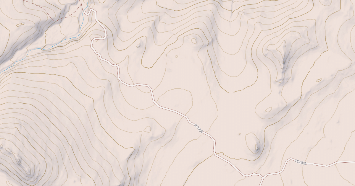 Map preview of SOUTH ROCK CREEK