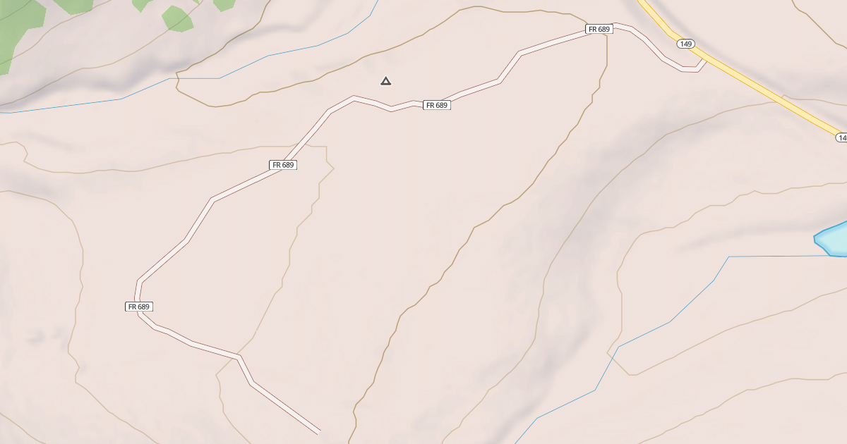 Map preview of RAMBOUILLET CREEK