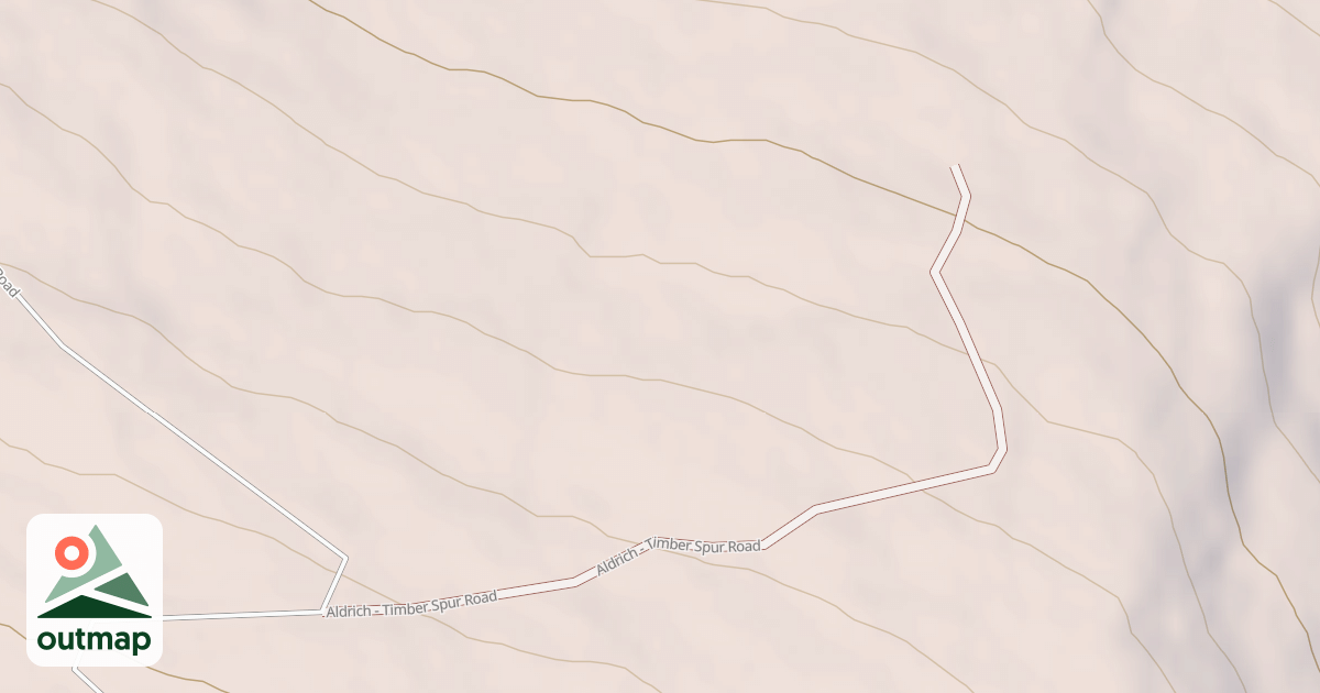 Map of ALDRICH - TIMBER SPUR