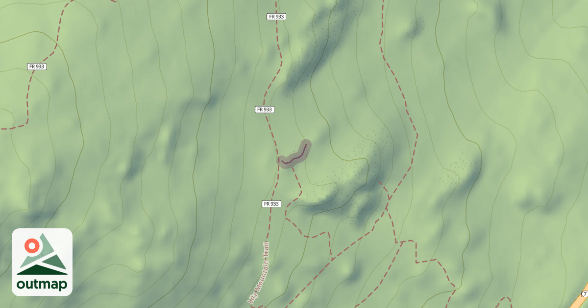 Map of Crag of Fear