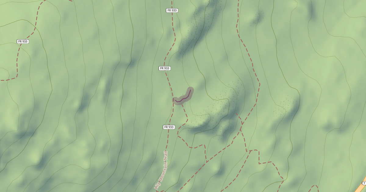Map preview of Crag of Fear