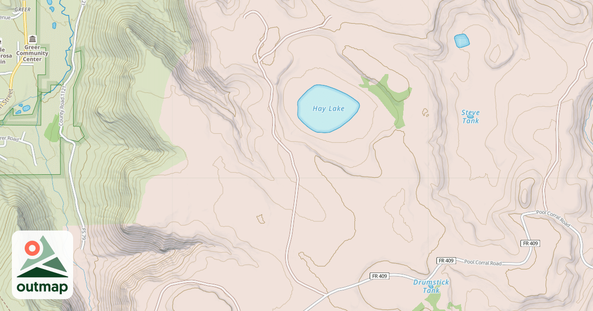 Map of USFS National Forest System Roads {9E58D564-BF3D-47D3-93A9-949495F592CF}
