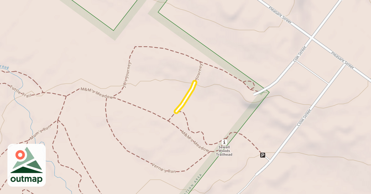 Map of JC's Journey