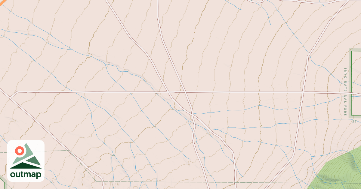 Map of USFS National Forest System Roads {E6A0967B-38C3-4C28-9169-7FC9D79CE754}