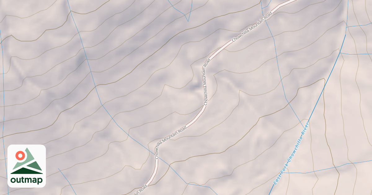 Map of CHOWCHILLA MTN RD T4