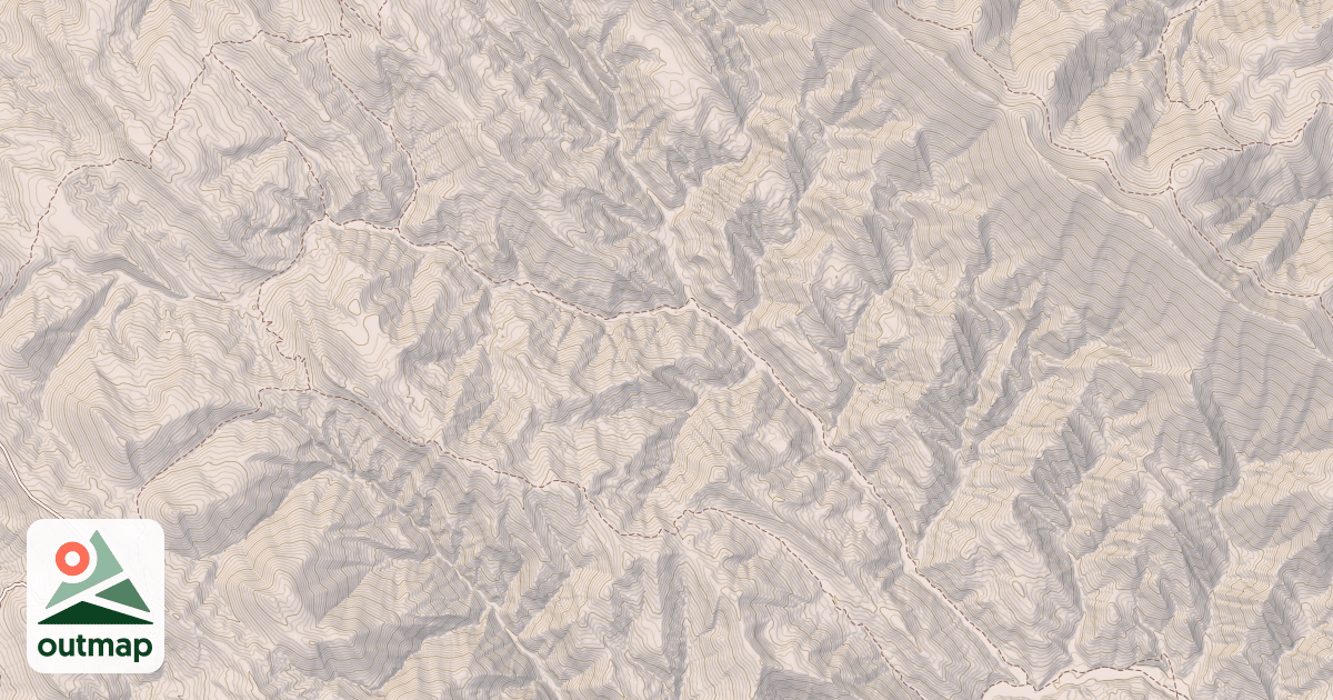 Map of NORTH FORK BEAR CREEK