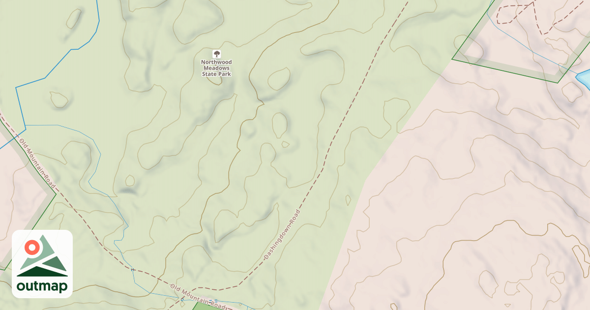 Map of Dashingdown Road