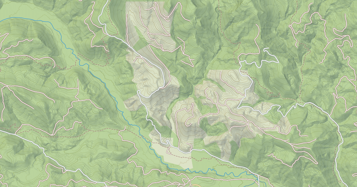 Map preview of Greenwater/Naches