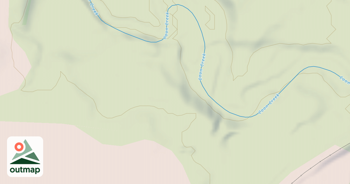 Map of Shady Oaks Native Prairie Adventure Trails