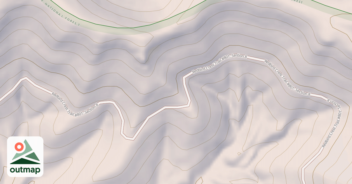 Map of Redbird Crest