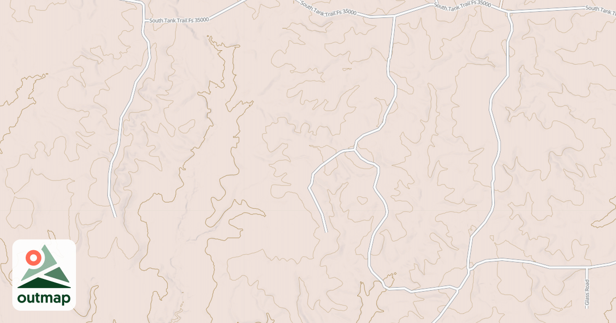 Map of USFS Motor Vehicle Use Map Roads {83508370-ED64-4564-8928-8E97EAA6FAE7}