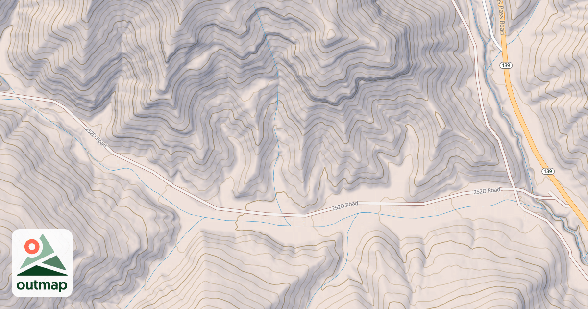 Map of BLM National GTLF Public Motorized Roads 44c9b55a-0339-445f-a0a3-be29dcd6be88