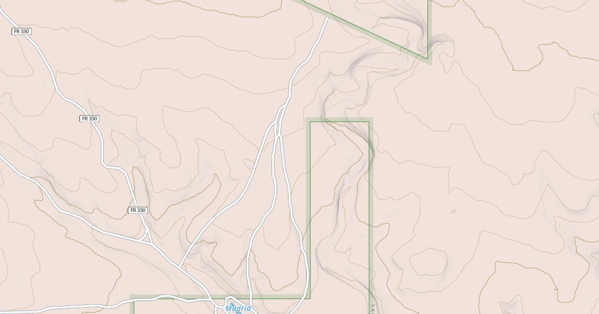 Map preview of USFS National Forest System Roads {BCAC4340-BA46-4F1A-8BC9-21A2A7B74BD2}