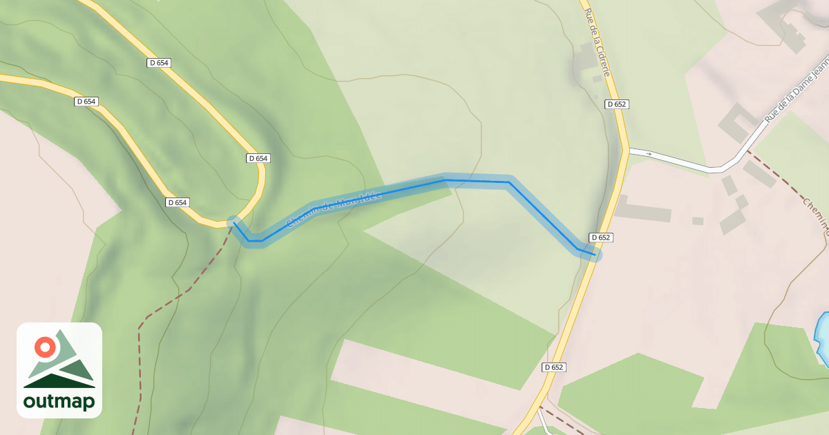 Map of Chemin de Mon Idée